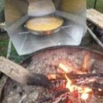 Boterkoek uit de reflector-oven