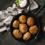 Accordion baked potatoes
