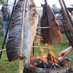 Zalm van de stok