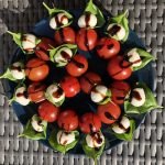 Pomodoro mozzarella basilico dal bastone